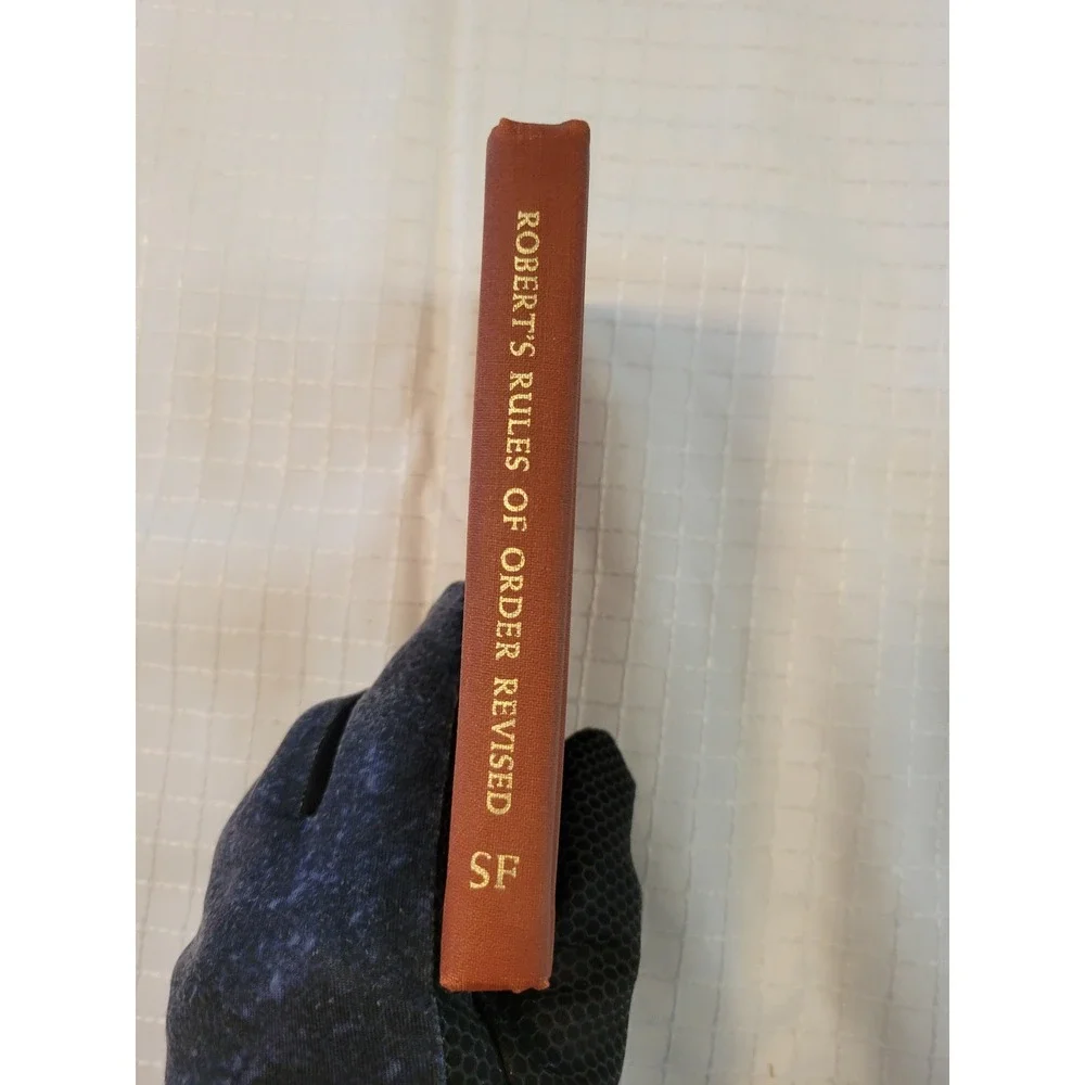 Robert's Rules of Order Revised 75th Anniversary‎ Edition 1951 Hardcover Book